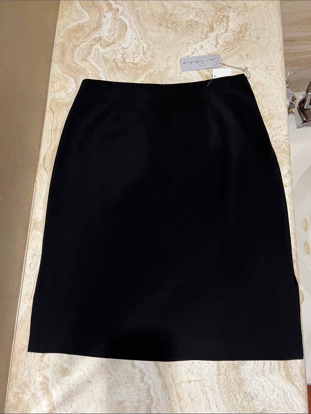 Classic Black Women's Pencil Skirt